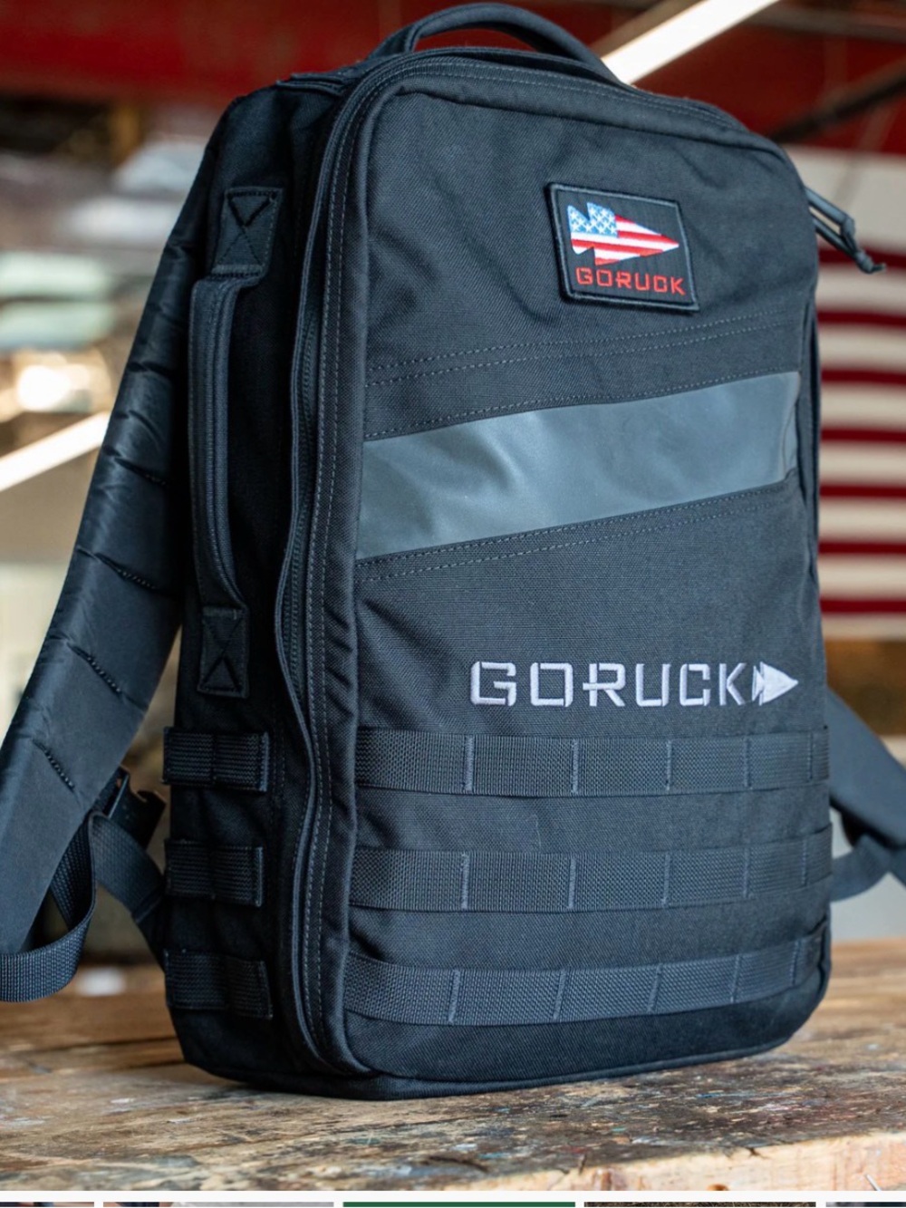 GoRuck Rucker 4.0 Black Tactical Backpack